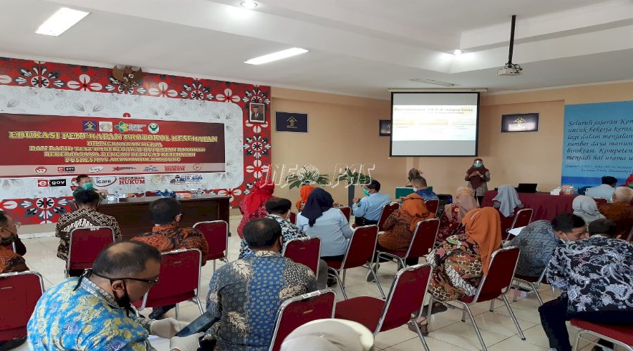 Rupbasan Bandung Gelar Edukasi Penerapan Protokol Kesehatan & Rapid Test 