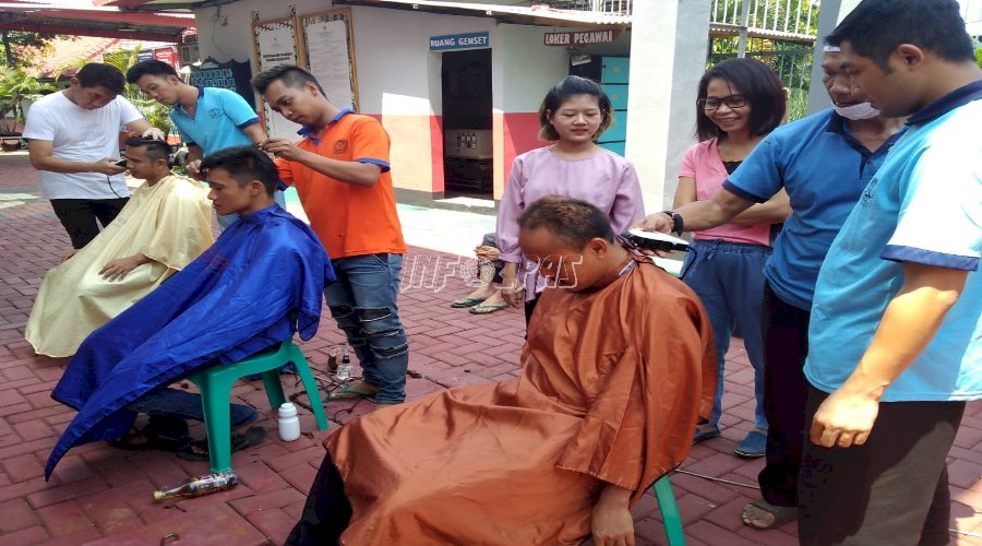 Hari ke-5 Pelatihan Tata Rias, WBP Rutan Batang Siap Buka Salon