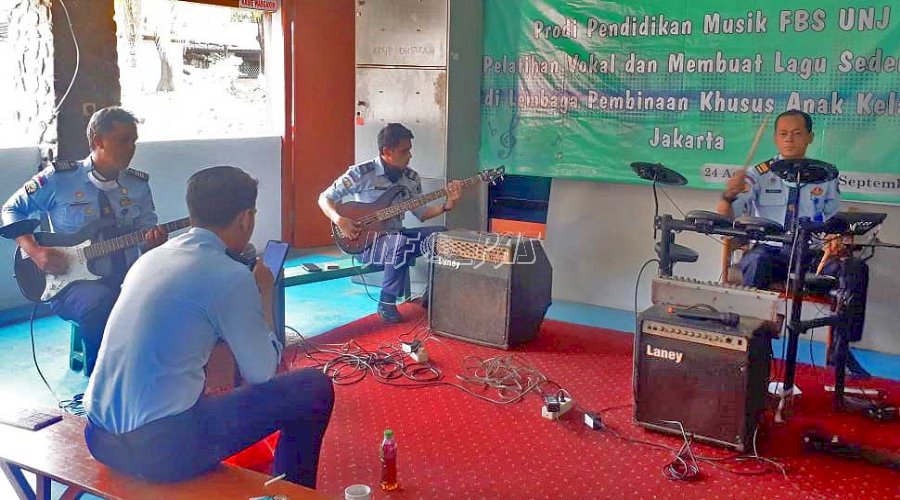 Kolaborasi Musik Tingkatkan Kinerja Petugas LPKA Jakarta