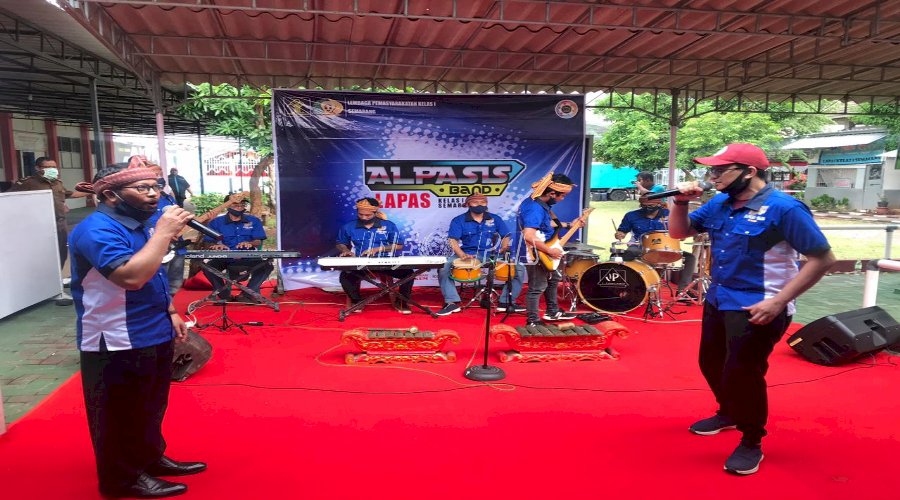 Alpasis Band Lapas Semarang Pukau Sekjen Kemenkumham