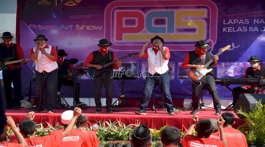 LPN Jakarta Sukses Helat Prison Art Show