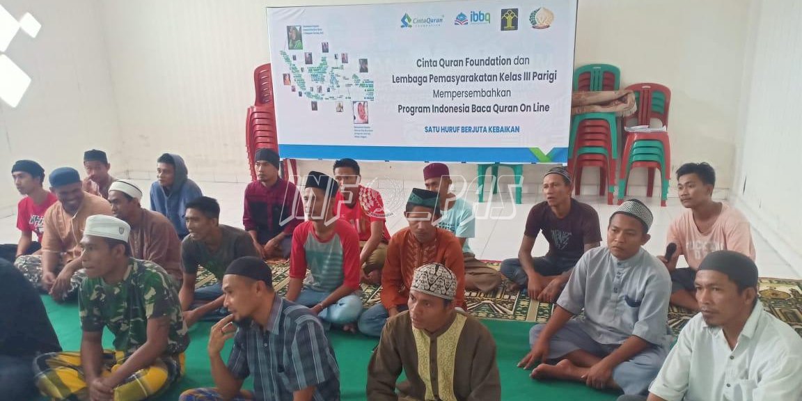 Lapas Parigi Berantas Buta Aksara Baca Al Qur'an