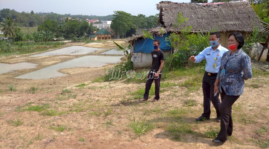 Kadivpas Banten Uji SIKAMPAS & Tinjau Lahan Asimilasi Lapas Rangkasbitung