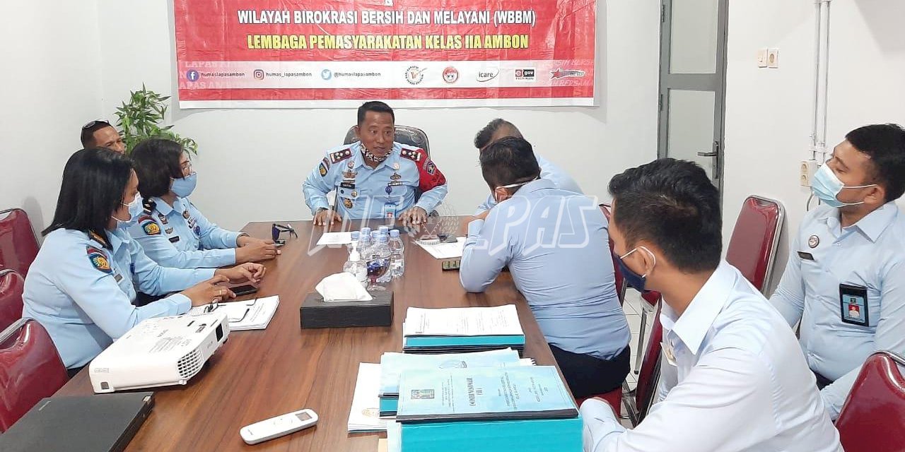 Lapas Ambon Kedatangan Tim Supervisi Pelaksanaan Pembangunan UPT Pemasyarakatan