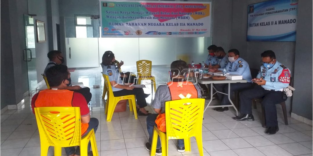 Utamakan Narapidana Dekat Keluarga, Rutan Manado Sidang TPP Usulan Pemindahan