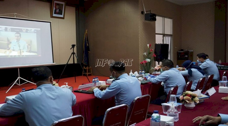 Tim Pokja WBK LPN Jakarta Ikuti Arahan Evaluasi Pembangunan ZI 