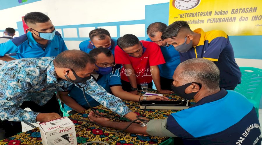 Lapas Kupang Latih 40 WBP Jadi Kader Kesehatan