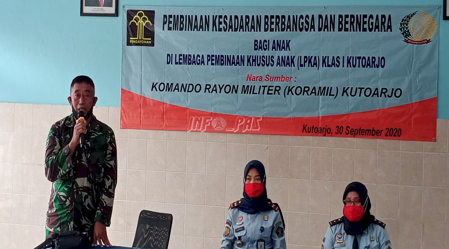 Anak LPKA Kutoarjo Dapat Bekal Kesadaran Berbangsa & Bernegara