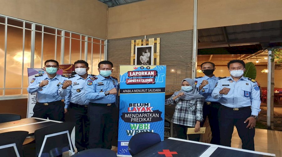 Lapas Cilegon Terus Galakkan Pembangunan ZI Menuju WBK/WBBM