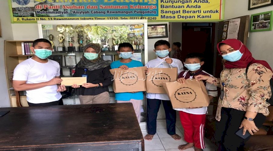 LPN Jakarta Santuni Anak-Anak Yatim
