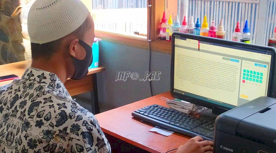 Anak LPKA Jakarta Ikuti Ujian Susulan Online