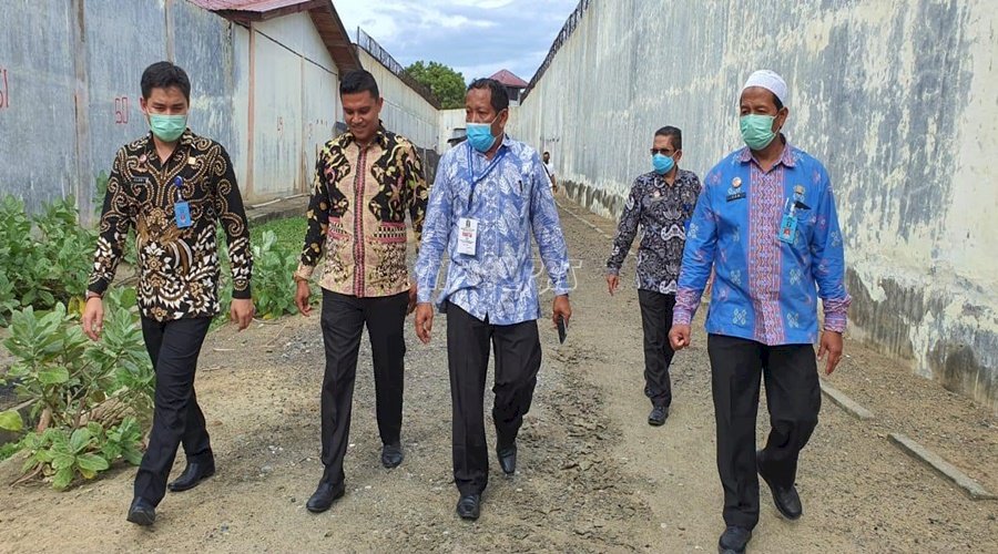 Kanwil Aceh Tinjau Sarana Pengamanan Rutan Banda Aceh
