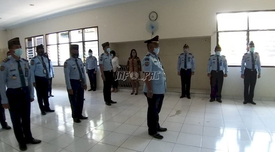 Rutan Manado Hadiri Pelantikan dan Pengantar Tugas di Bapas Manado