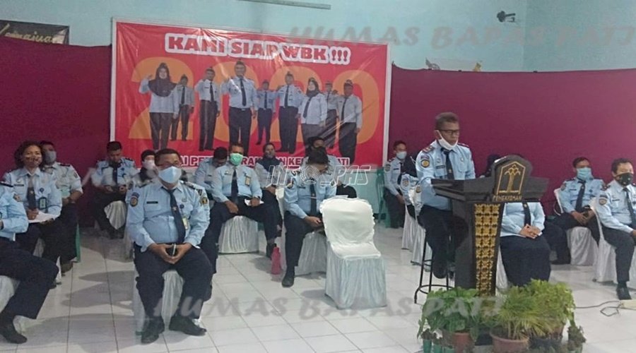 Ini Paparan Bapas Pati dalam Desk Evaluasi dengan TPN