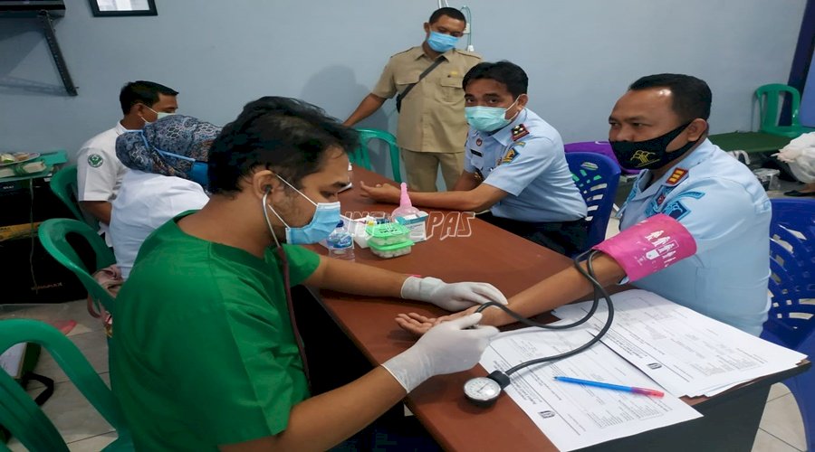 Sejumlah UPT Pemasyarakatan Gelar Kegiatan Donor Darah