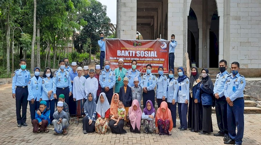 Lapas Semarang Santuni Yayasan Panti Asuhan At-Tasyrif 