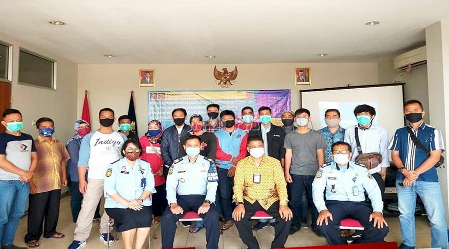 Klien Bapas Jakarta Pusat Ikuti Penyuluhan Hukum Bersama YLBHK-CKI