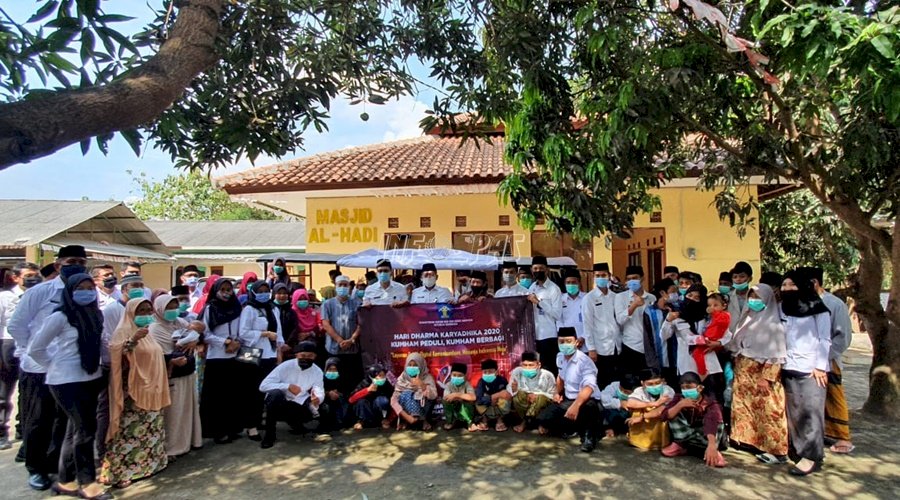 Lapas Cilegon Berbagi dengan Yayasan Yatim Piatu Baiturrahman Kasemen