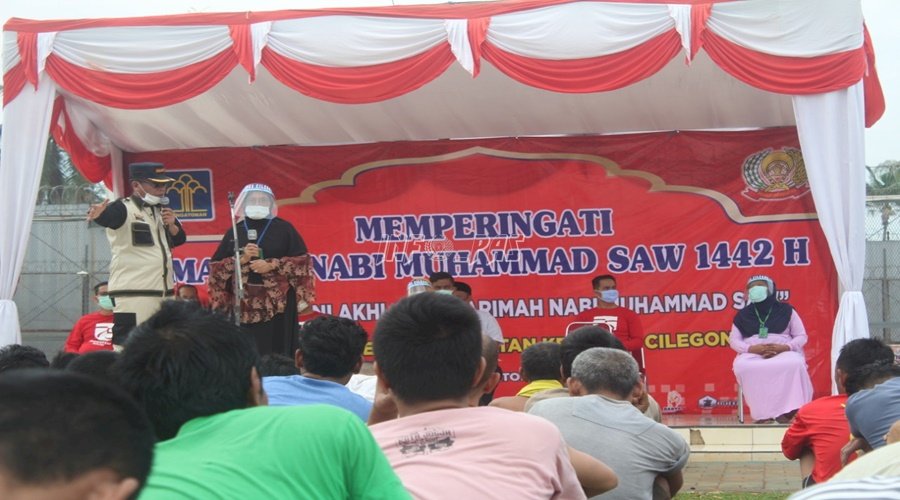 Ini Cara Lapas Cilegon Peringati Maulid Nabi Muhammad SAW