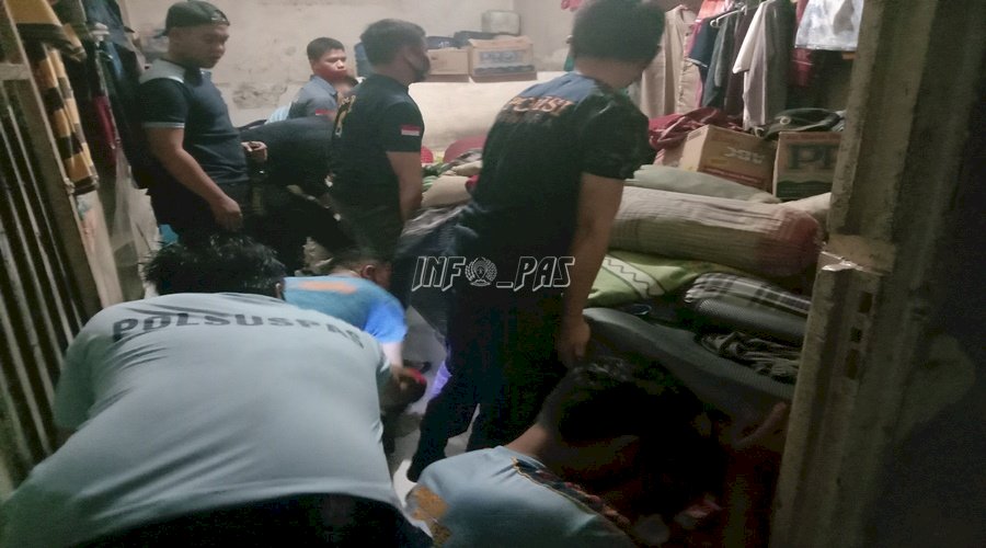 Tegaskan P4GN, Satops Patnal Lapas Muara Teweh Razia WBP