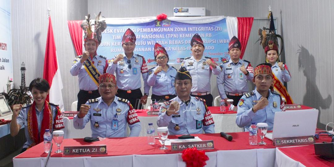 Rutan Manado Respon Baik Hasil Evaluasi TPN