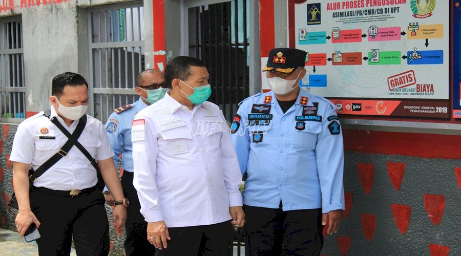 Irwil II Puji Kebersihan & Fasilitas di Rutan Ambon