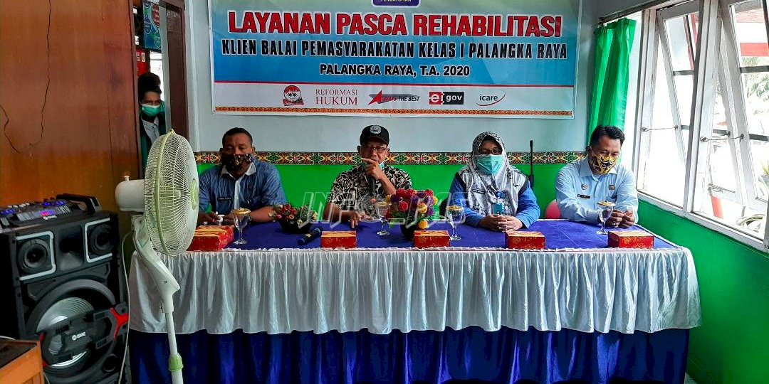 Klien Bapas Palangka Raya Siap Jadi Agen P4GN