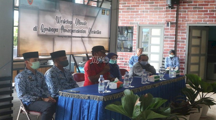 WBP LPN Karang Intan Tingkatkan Pengetahuan & Kemampuan Penulisan