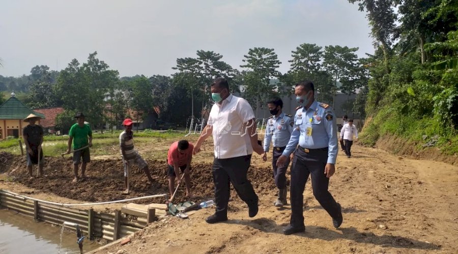 Kakanwil Banten Tinjau Progres Pondok Asimilasi Lapas Rangkasbitung