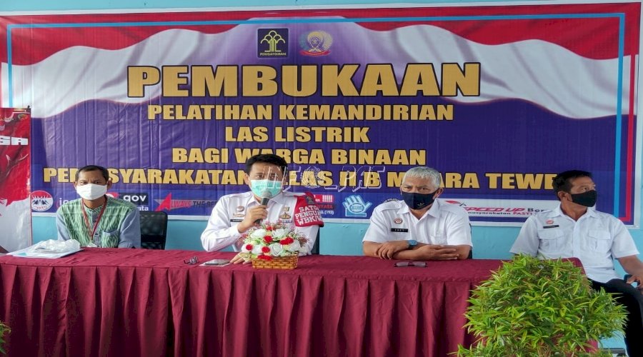 Gelar Pelatihan, Lapas Muara Teweh Kembali Gandeng Pihak Ketiga