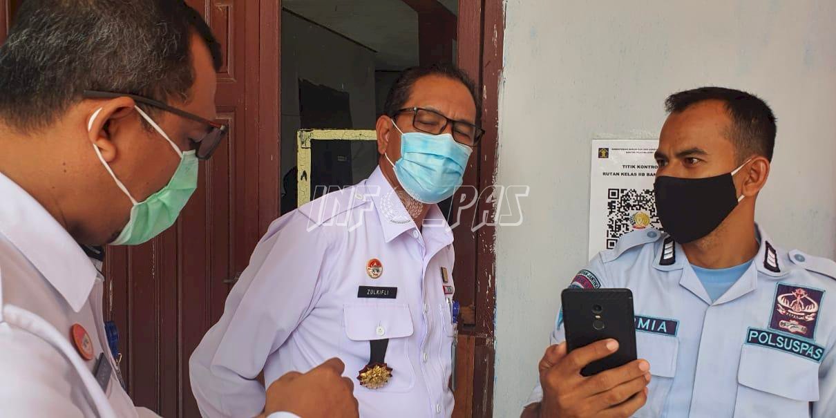 Kakanwil Kemenkumham Aceh Tinjau Penerapan Aplikasi Bandroll