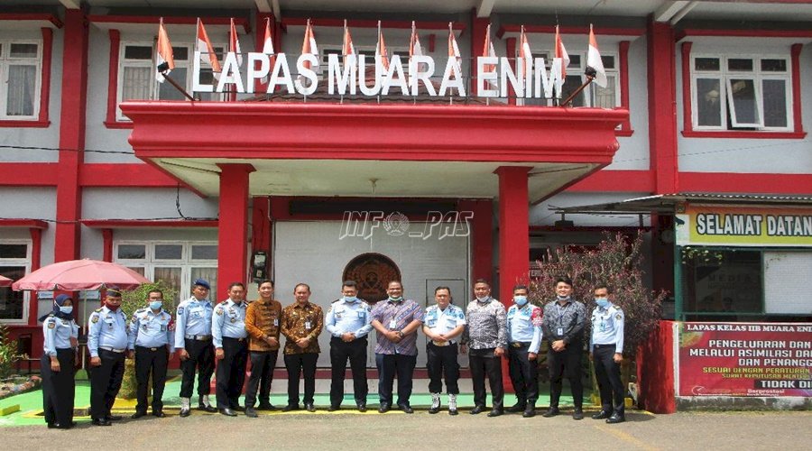 Terus Berbenah, Lapas Muara Enim Tuai Pujian 