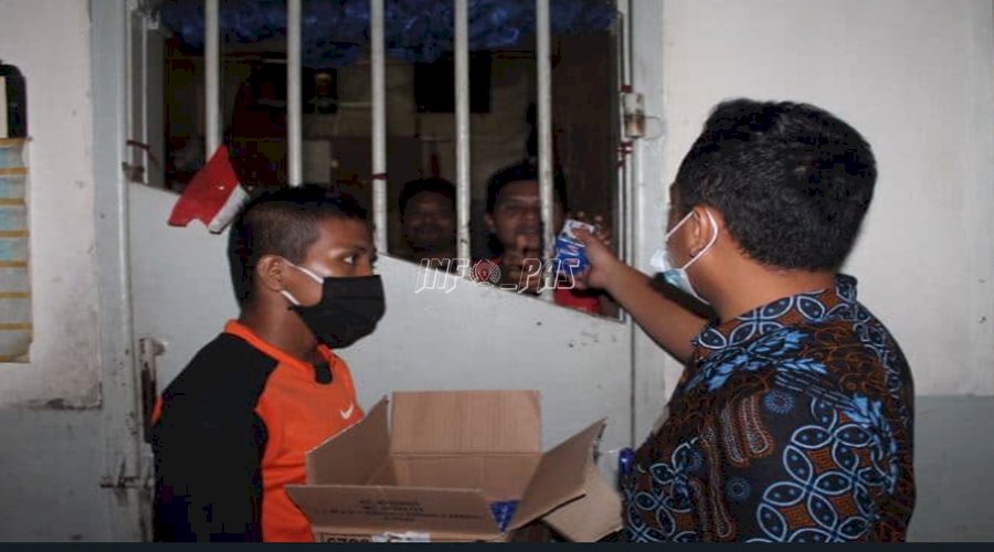 LPN Jakarta Bagikan Masker & Sabun untuk WBP
