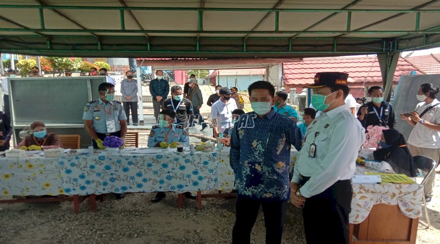 Antusiasme WBP Lapas Muara Teweh dalam Pilkada Dipuji Bupati Barito Utara