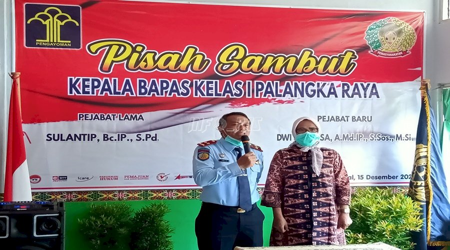 Gantikan Sulantip, Dwi Santosa Pimpin Bapas Palangka Raya