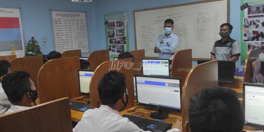 48 Siswa PKBM Pandu Pelajar Mandiri Ikuti UAS Berbasis Komputer