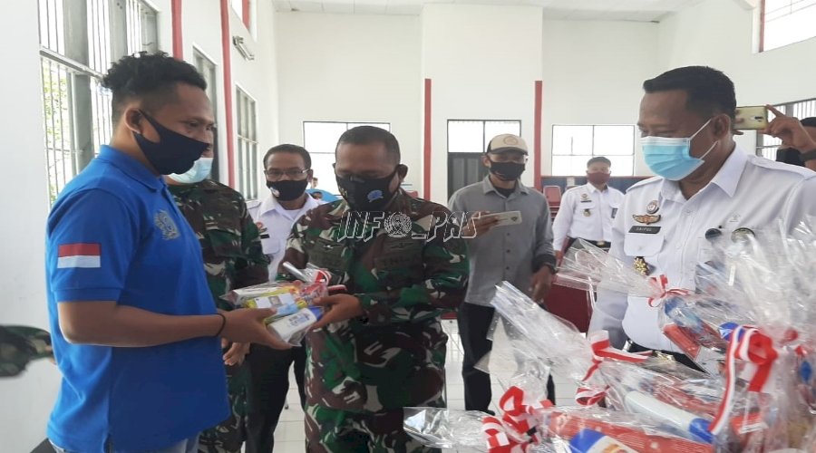 WBP Lapas Ambon Terima Bantuan Perlengkapan Mandi