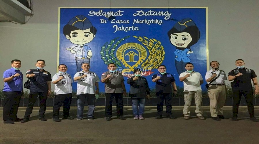 Jajaran Kanwil Kemenkumham DKI Jakarta Sambangi LPN Jakarta