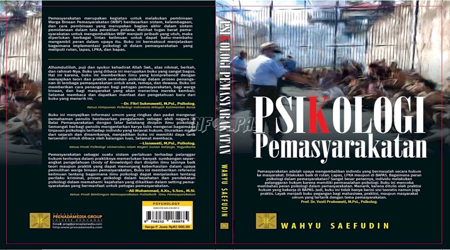 PK Bapas Pontianak Terbitkan Buku Psikologi Pemasyarakatan