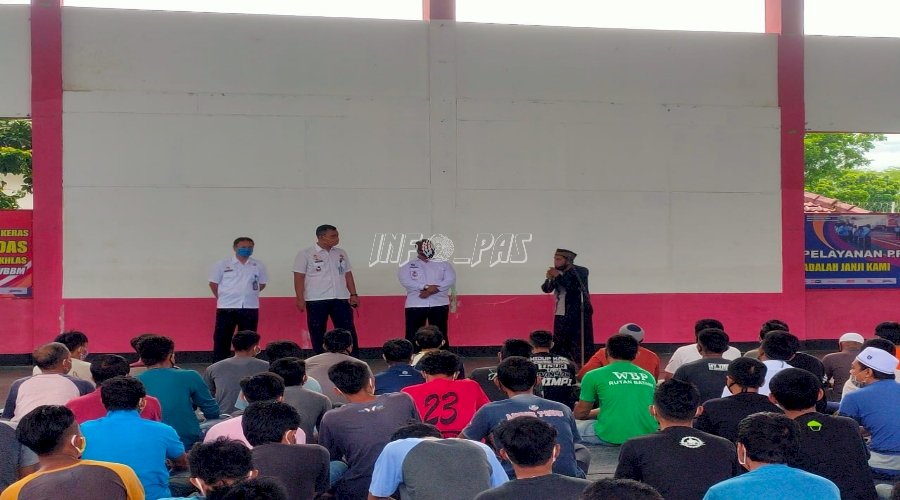 Raih 3 Penghargaan, Rutan Batang Syukuran Bareng WBP