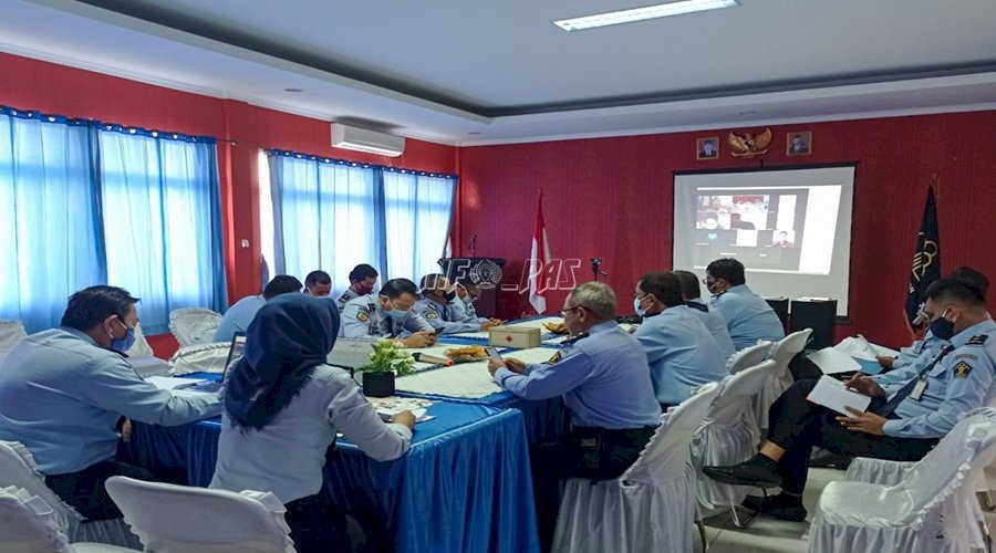 Sidang TPP di Bapas Bogor Berlangsung Luring & Daring