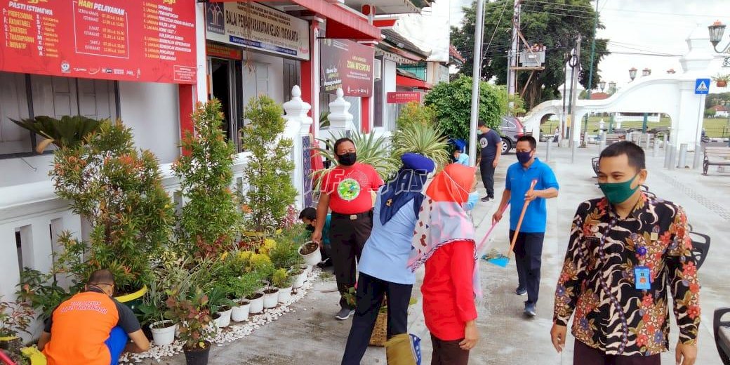 Wujudkan Lingkungan Bersih dan Sehat ala Bapas Yogyakarta