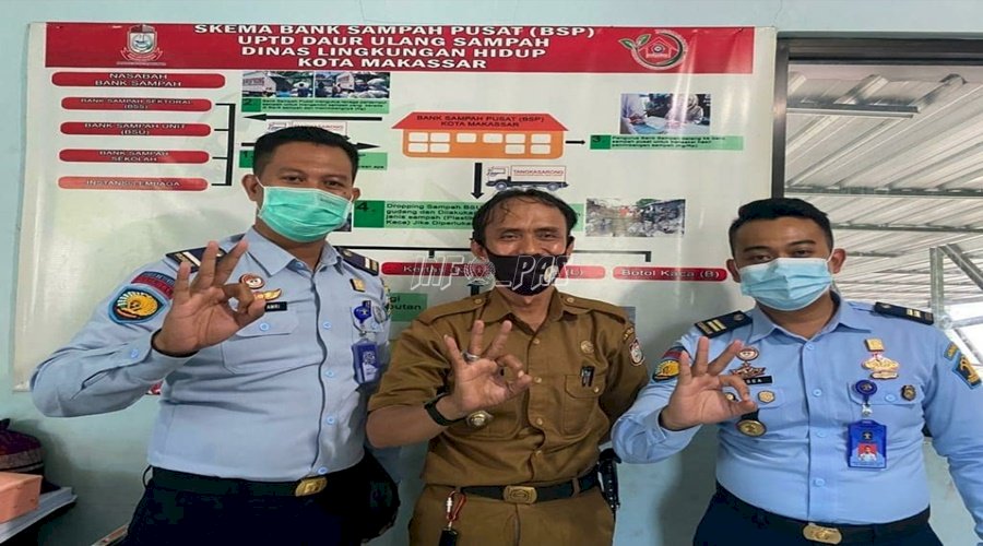 Rutan Makassar Sukses Kelola Sampah Jadi Rupiah