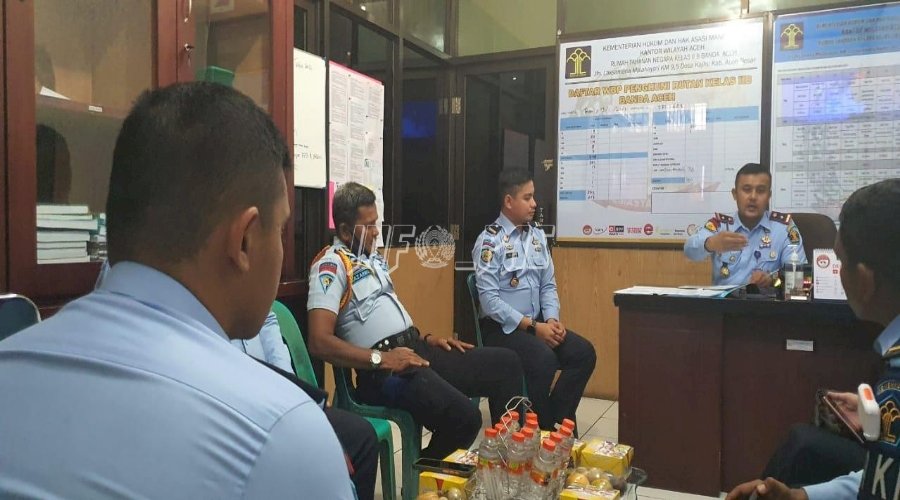 Sidang TPP di Rutan Banda Aceh, Ini Pembahasannya