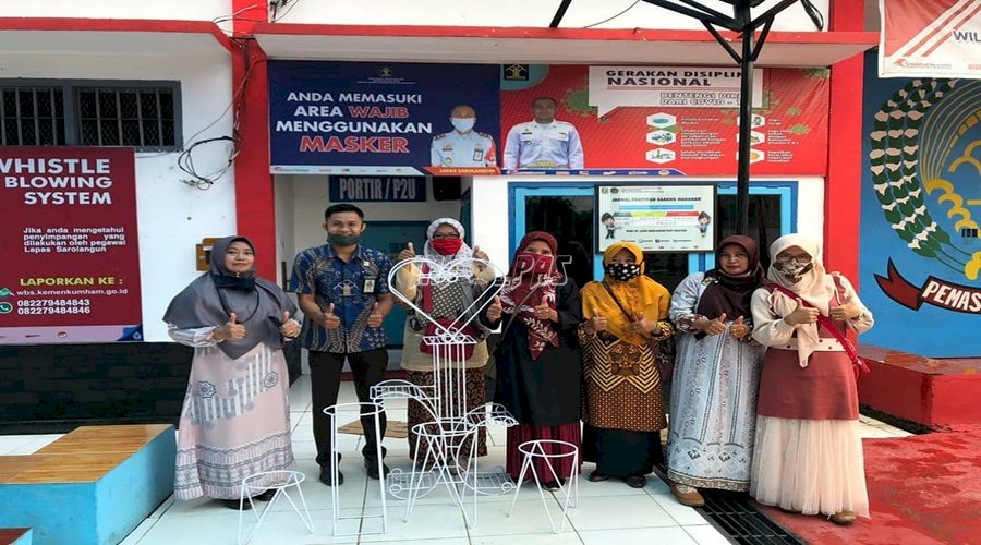 Perabot Rumah Tangga Produksi Lapas Sarolangun Diburu Masyarakat