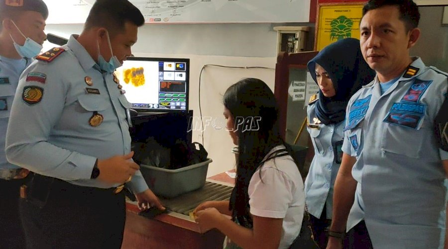 Petugas Lapas Muara Enim Gagalkan Penyelundupan Sabu dalam Bungkus Sayur