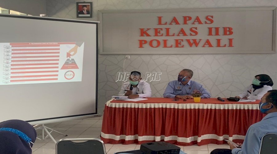 Divpas Sulbar Lakukan Asesmen Instrumen Deteksi Dini di Lapas Polewali