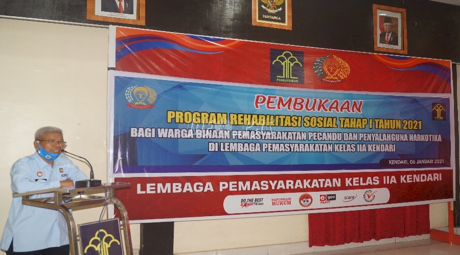 Kadivpas Sultra: Rehabilitasi Sosial bagi WBP Bernilai Edukasi Tinggi