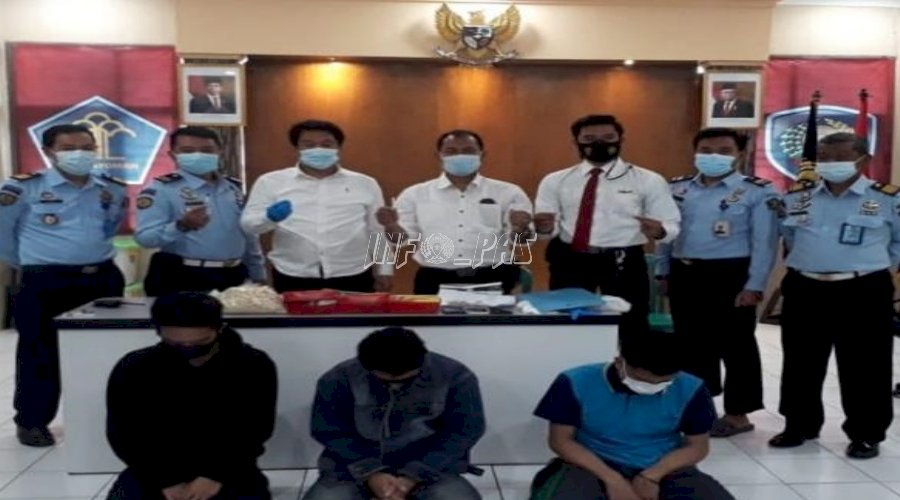 Petugas Lapas Sukabumi Gagalkan Penyelundupan Sabu dalam Sale Pisang