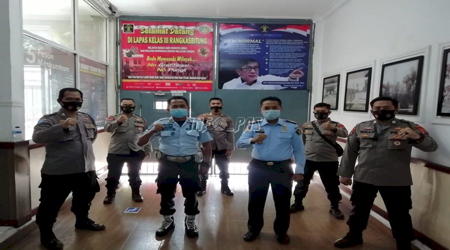 Lapas Rangkasbitung Perkuat Sinergi dengan Sat. Binmas Polres Lebak